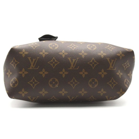 Flower Zipped PM Monogram canvas Black Shoulder Bag - Picture 4 of 9